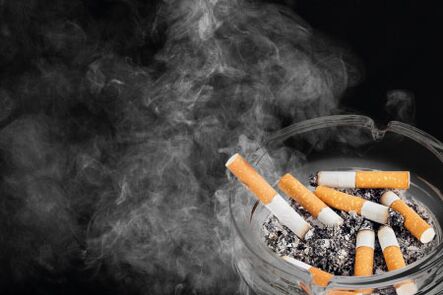 Cigarettes containing large amounts of hazardous substances
